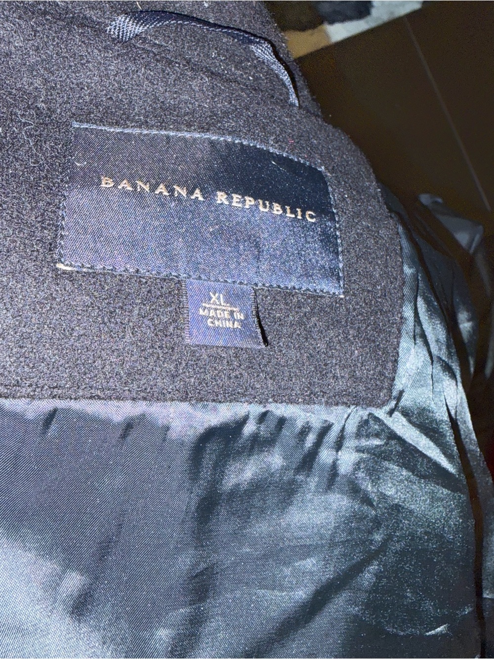 Banana Republic Black Military-Style Field Jacket - Picture 3 of 6